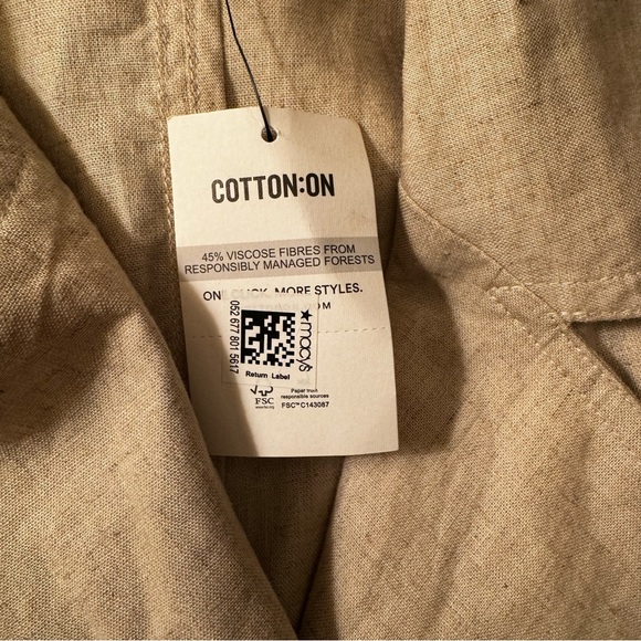 NWT Cotton:On Women’s Sunset Trench Size Large - Picture 7 of 16